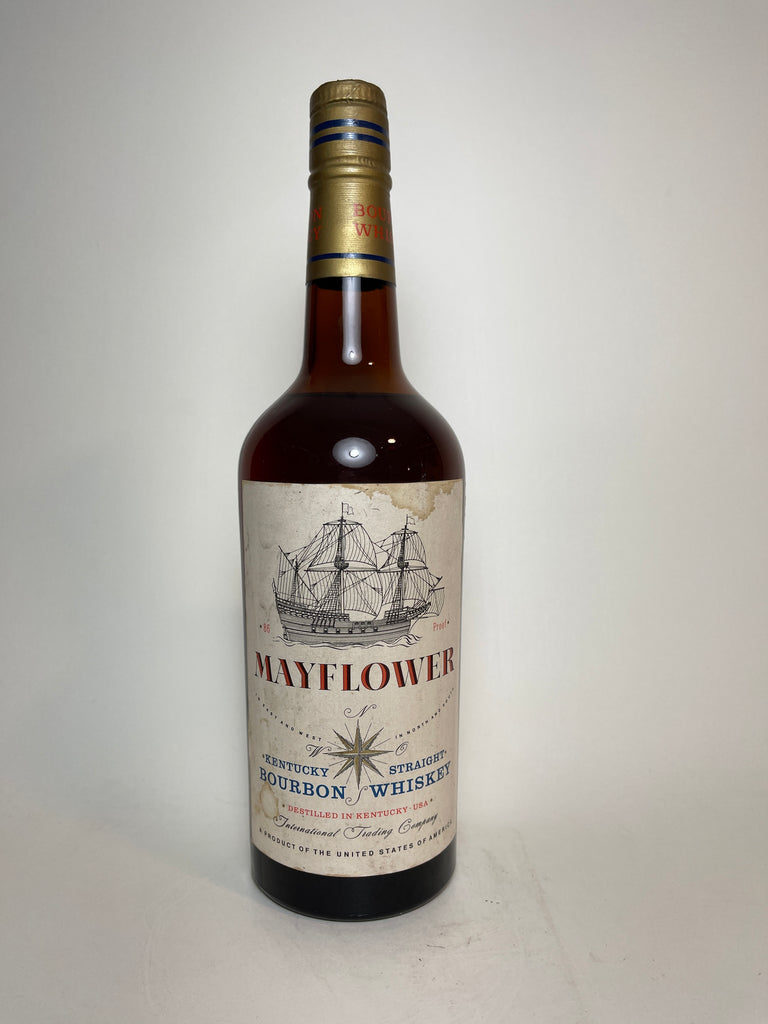 International Trading Company Mayflower Kentucky Straight Bourbon Whiskey - 1960s (43%, 70cl)