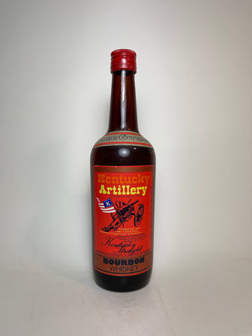 Kentucky Artillery Kentucky Straight Bourbon Whiskey - Bottled 1969 (ABV Not Stated, 70cl)