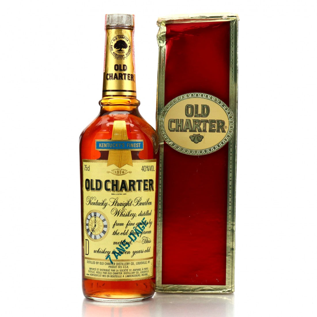 Old Charter 7YO Kentucky Straight Bourbon Whiskey - bottled