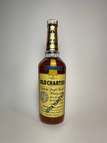 Old Charter 7YO Kentucky Straight Bourbon Whiskey - 1980s (43%, 75cl)