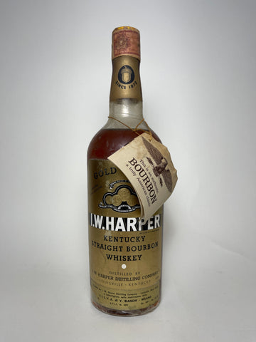 I.W. Harper Gold Medal Kentucky Straight Bourbon Whisky - Bottled 1956 (43%, 75.7cl)