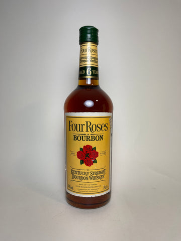 Four Roses 6YO Kentucky Straight Bourbon Whiskey - late 1970s / early 1980s (43%, 75cl)