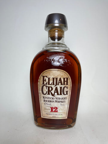 Elijah Craig 12YO Kentucky Straight Bourbon Whiskey - Distilled 2004 / Bottled 2016 (47%, 70cl)