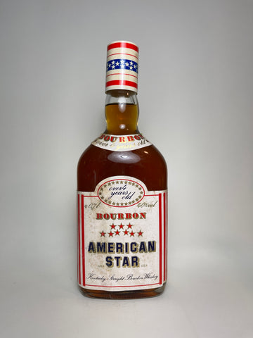 American Star 4YO Kentucky Straight Bourbon Whiskey - 1980s (40%, 70cl)