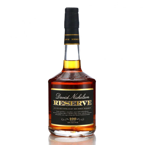 David Nicholson Reserve Kentucky Straight Bourbon Whisky - Current (50%, 75cl)