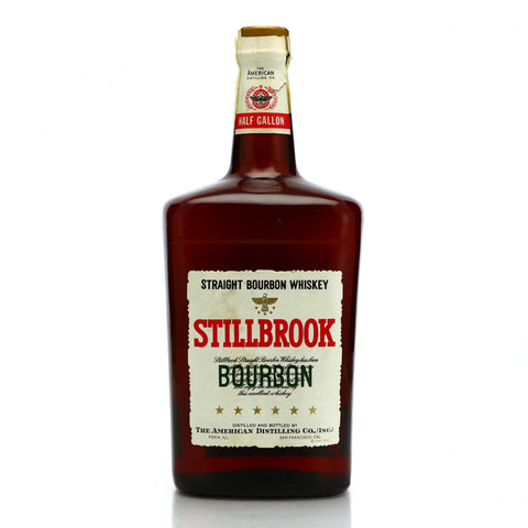 American Distilling Company's Stillbrook American Deluxe Straight Bourbon Whiskey - Distilled late 1960s / Bottled early 1970s (43%, 190cl)