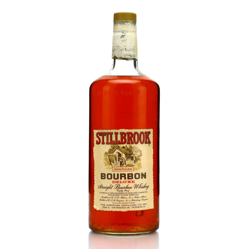 American Distilling Company's Stillbrook 4YO American Deluxe Straight Bourbon Whiskey - Distilled 1972 / Bottled 1976 (40%, 114cl)