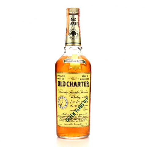 Old Charter 7YO Kentucky Straight Bourbon Whiskey - Distilled 1963 / Bottled 1970 (43%, 75cl)