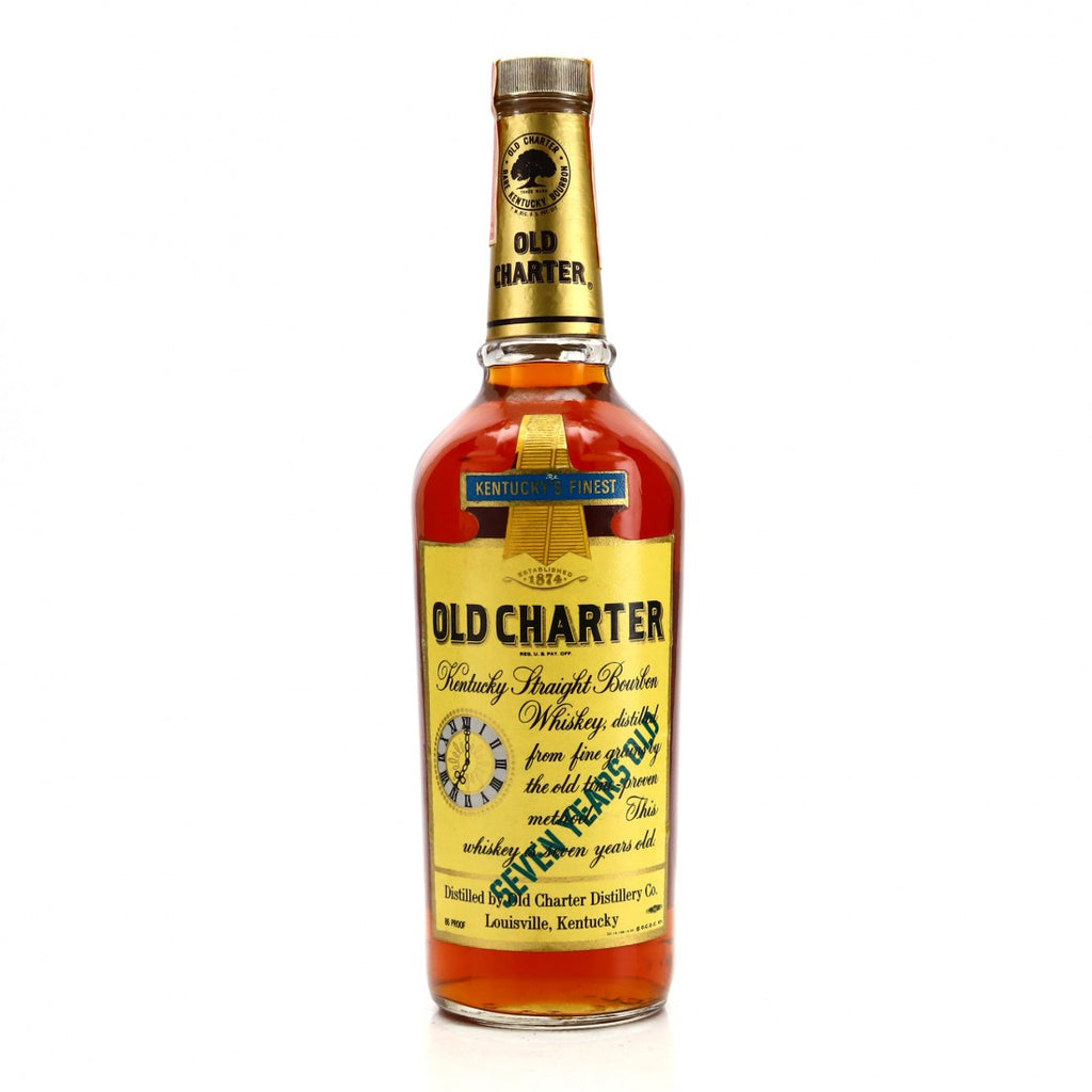 Old Charter 7YO Kentucky Straight Bourbon Whiskey - bottled 1980s (43%, 75cl)