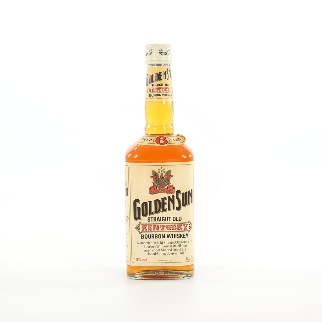 Golden Sun 6YO Kentucky Straight Bourbon Whiskey - 1990s (40%, 70cl)