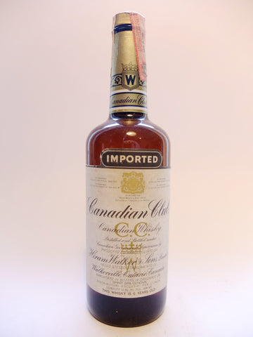 Canadian Club 6YO Blended Canadian Whisky - Distilled 1979 / Bottled 1985 (40%, 75cl)