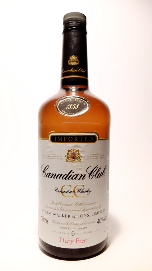 Whisky Canadian Club 6 ans 70cl