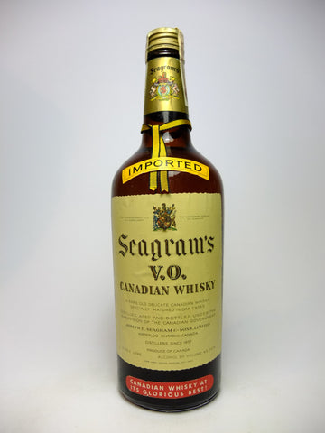 Seagram's V.O. Blended Canadian Whisky - 1947-1949 (43%, 75cl)