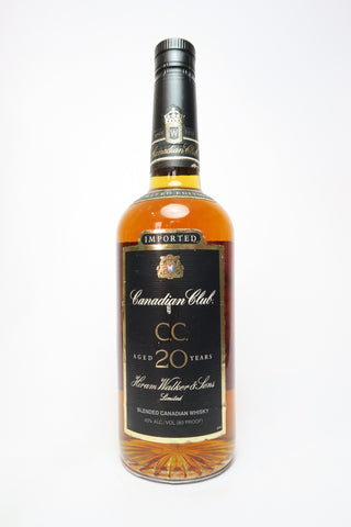 Canadian Club 20YO Limited Edition Blended Canadian Whisky - Bottled 1995 (40%, 75cl)