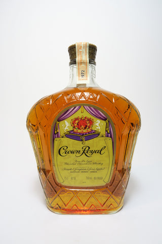 Seagram's Crown Royal Blended Canadian Whisky - Distilled 1972 (40%, 75cl)