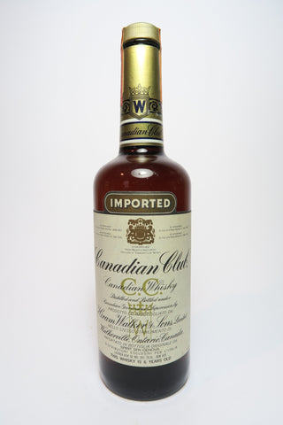 Canadian Club 6YO Blended Canadian Whisky - 1980s (40%, 75cl)