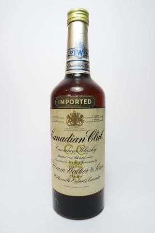 Canadian Club Blended Canadian Whisky - 1960s (40-43%, 75cl)