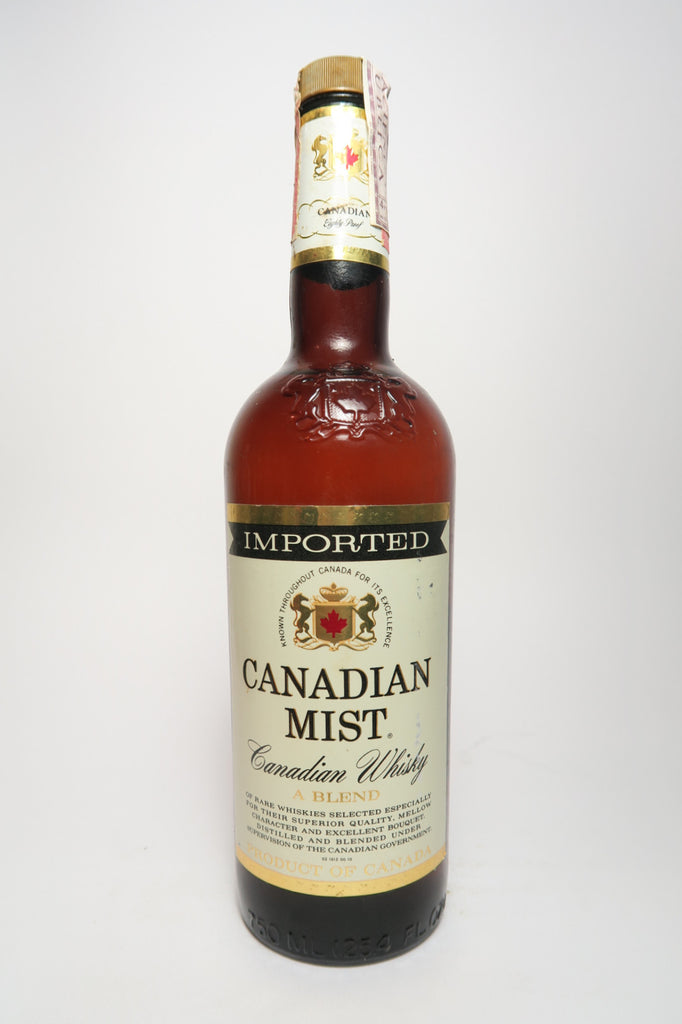 Canadian Mist 3YO Blended Canadian Whisky - 1970s (40%, 75cl)