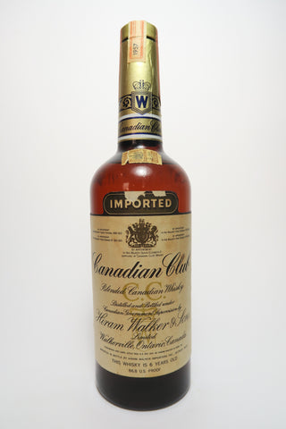 Canadian Club 6YO Blended Canadian Whiskey - Distilled 1957 / Bottled 1963 (43.4%, 75cl)