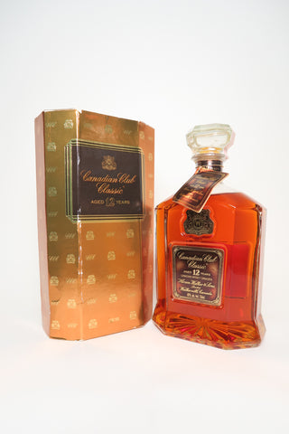 Canadian Club Classic 12YO Blended Canadian Whisky - Distilled 1974 / Bottled 1986 (40%, 75cl)