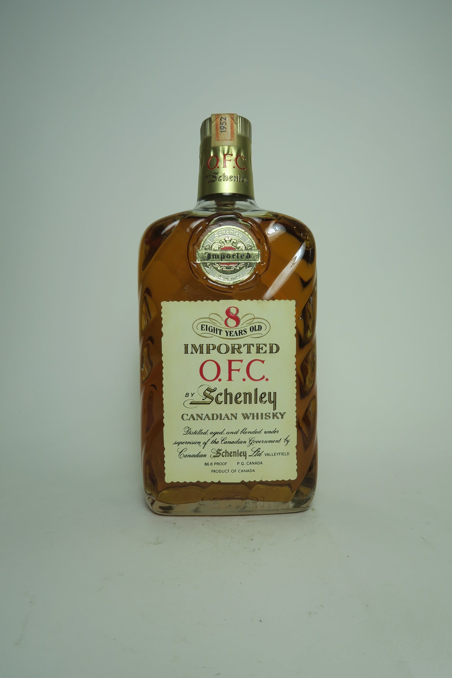 Schenley(シェンレー)カナディアンウィスキーCANADIANWHISKY Schenley OFC 8 year Canadian - 1967 (1.75 L) – Cellar.com
