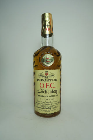 Schenley O.F.C. 6YO Blended Canadian Whisky - 1960s (43%, 75cl)