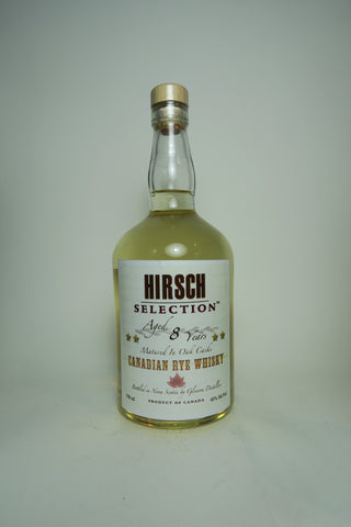 Hirsch Selection 8YO Blended Canadian Rye - Distilled / Bottled 2000s (43%, 75cl)