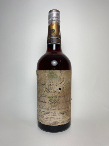 Canadian Club Blended Canadian Whisky - Distilled 1924 (ABV Not Stated, 94.6cl)