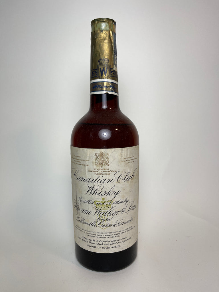 Canadian Walker Spirits & Company Blended 19 Whisky Old \