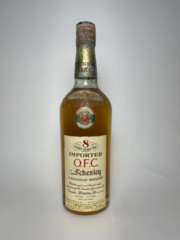 Schenley Imported O.F.C. 8YO Blended Canadian Whiskey - Distilled 1948 / Bottled 1956 (43.4%, 75.7cl)