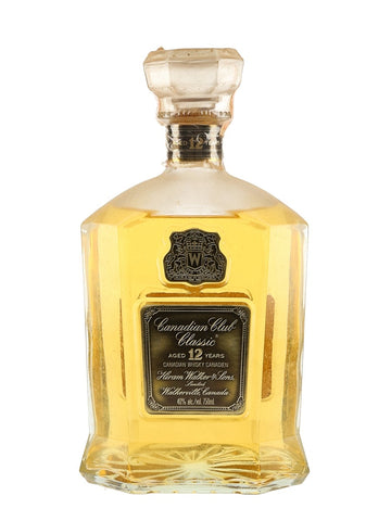 Canadian Club Classic 12YO Blended Canadian Whisky - Distilled 1978 / Bottled 1990 (40%, 75cl)