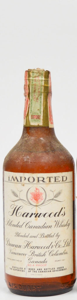 Duncan Harwood Blended Canadian Whisky - Bottled 1946 (45.2%, 75.7cl)