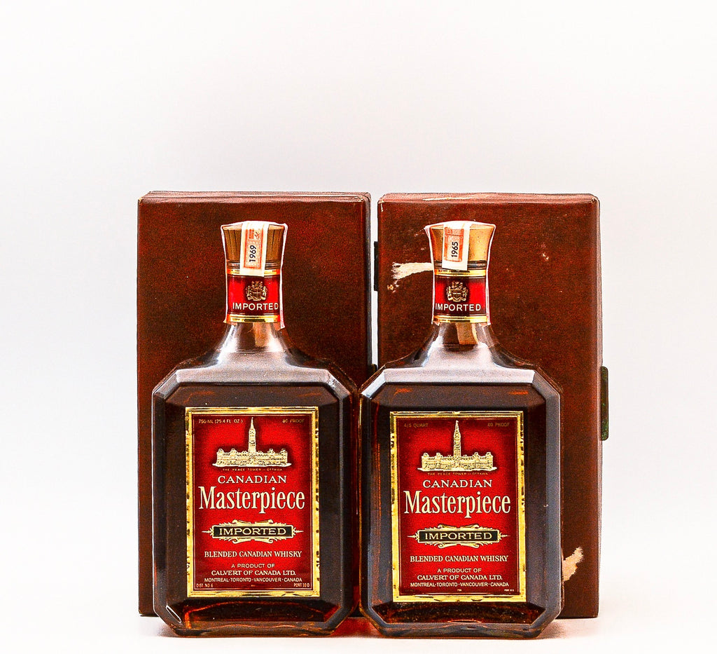Calvert Canadian Masterpiece Canadian Blended Whiskey - Distilled 1965 (40%, 75.7cl)