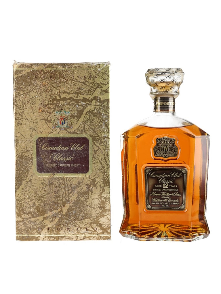 – Classic Canadian Blended Old / Club Canadian - Spirits 1977 Whisky Company Distilled 12YO