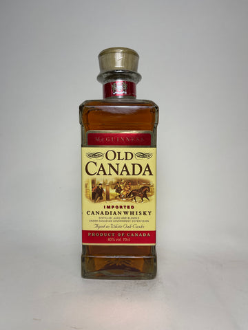 McGuinness Distillers' Ltd. Old Canada Blended Canadian Whisky - 1990s (40%, 70cl)