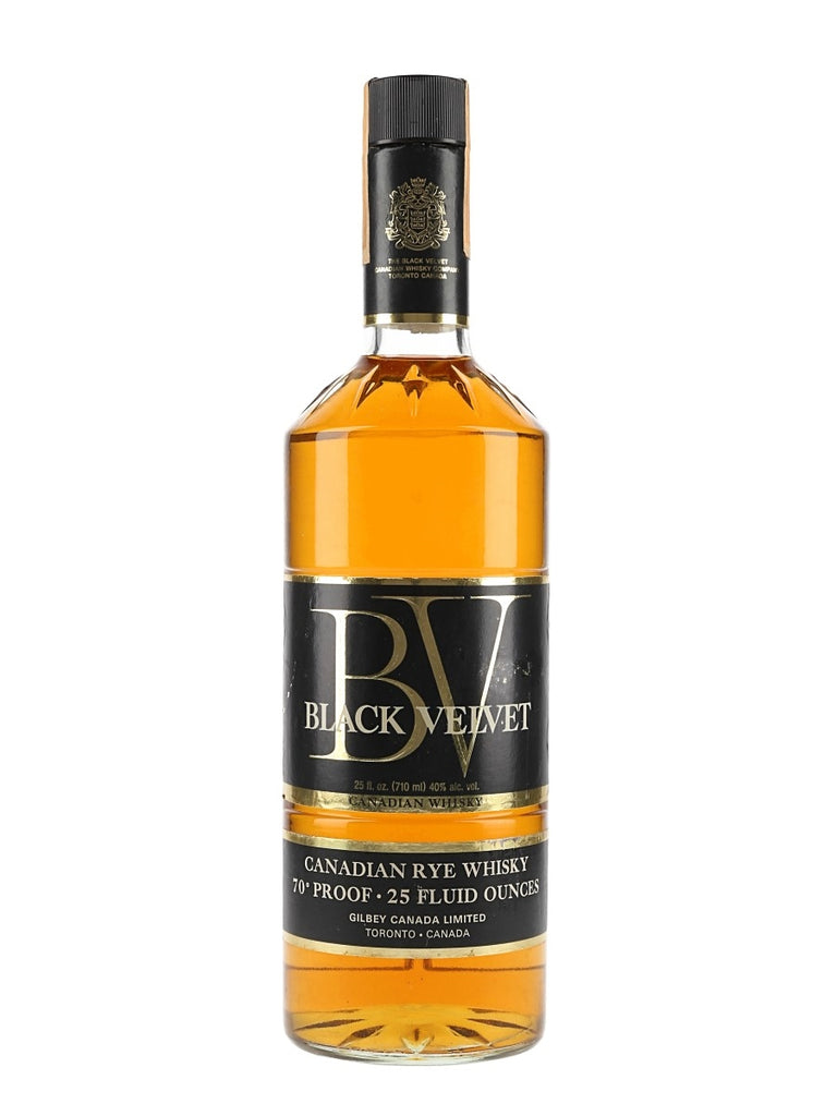Black Velvet Blended Canadian Whisky - Distilled 1970 (40%, 71cl)