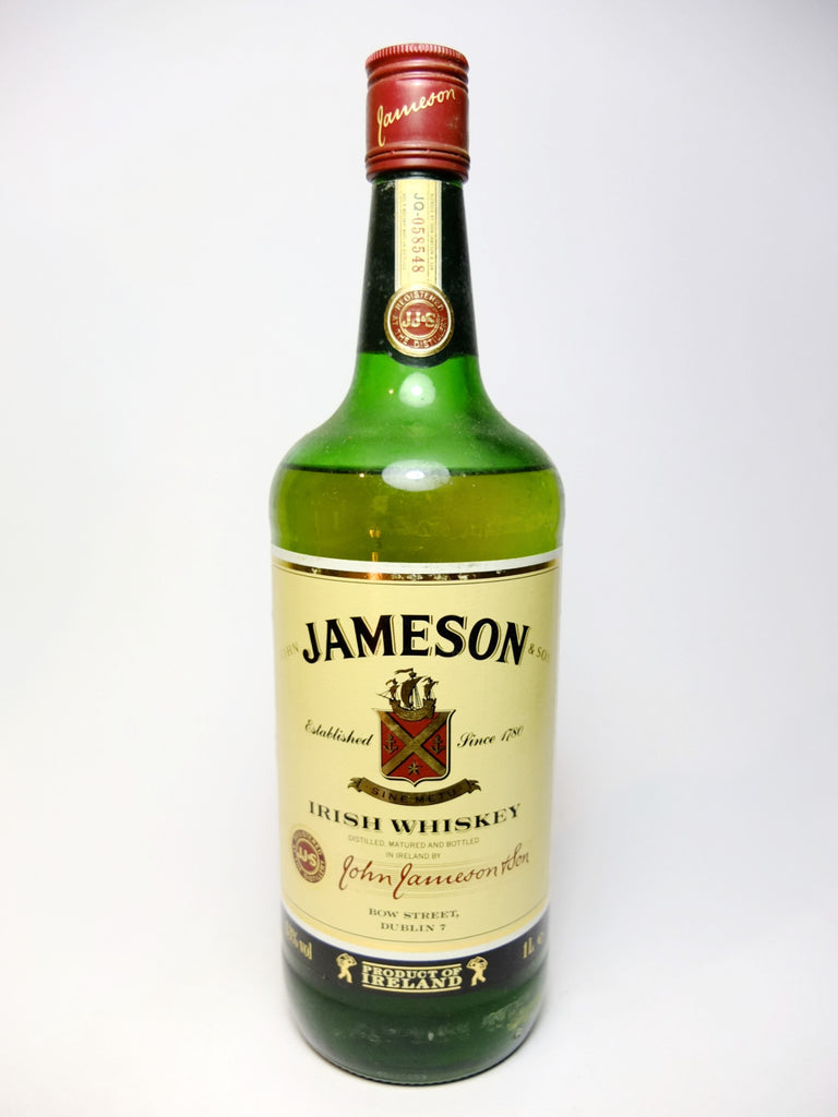 John Jameson & Son's Blended Irish Whiskey - 1980s (43%, 100cl)