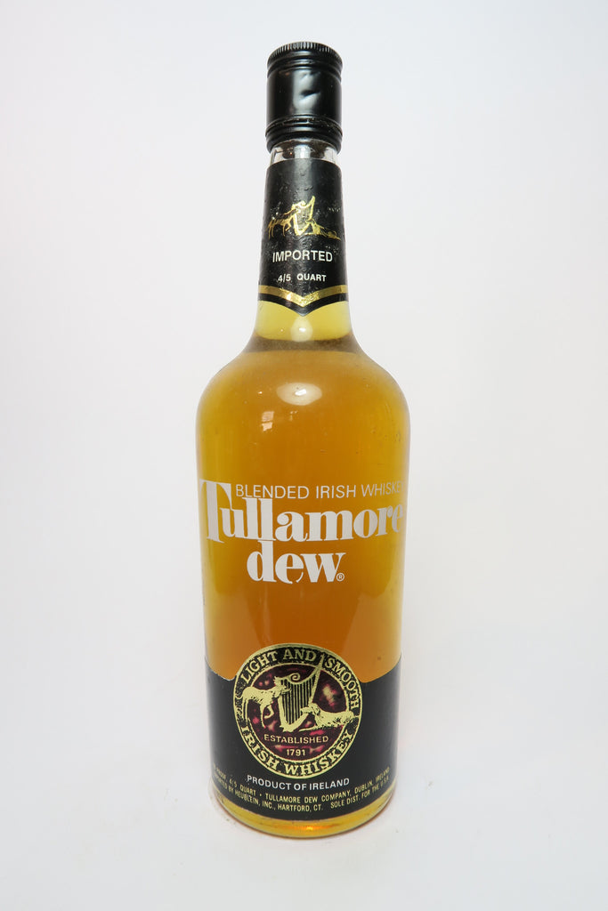Tullamore Dew Blended Irish Whiskey - 1970s (40%, 75.7cl)