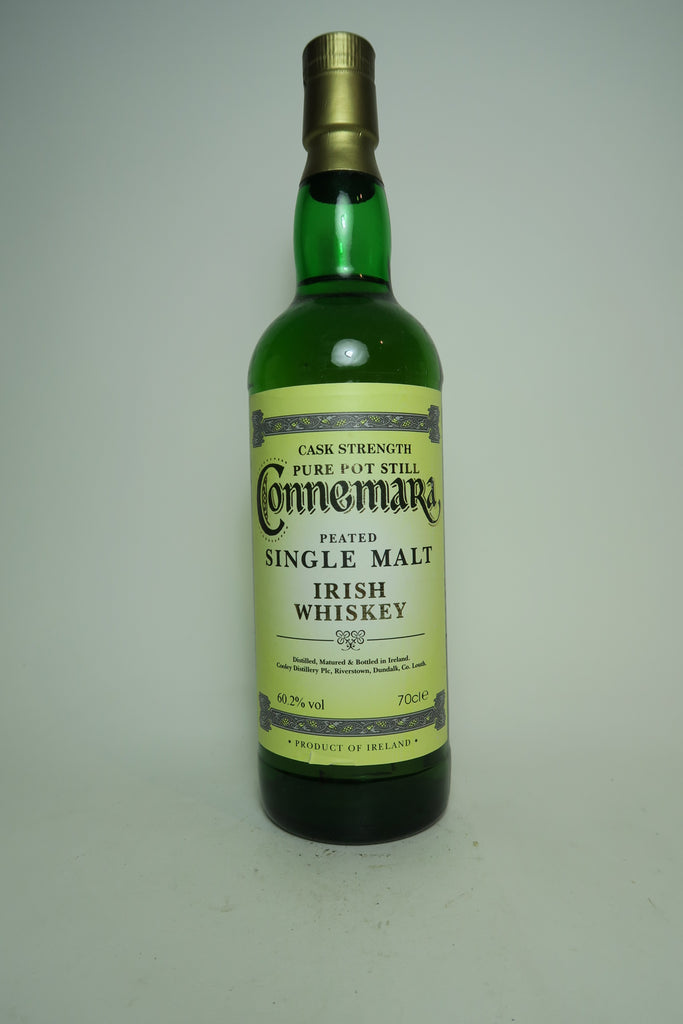 Connemara Cask Strength Pure Pot Still Peated Single Malt Irish Whiskey - 1990s (60.2%, 70cl)