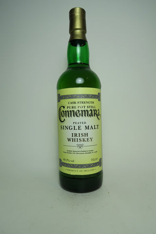 Connemara Cask Strength Pure Pot Still Peated Single Malt Irish Whiskey - 1990s (60.2%, 70cl)