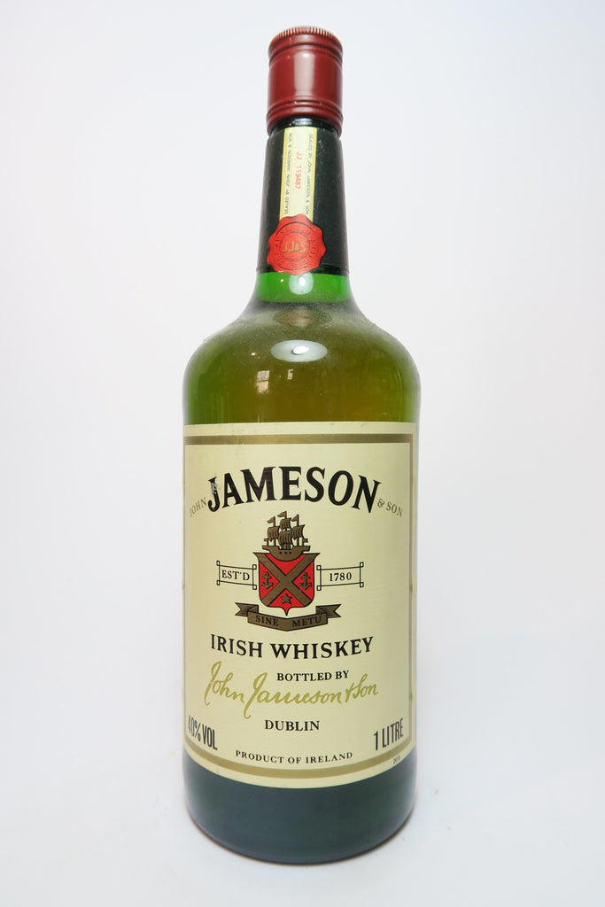 John Jameson & Son's Blended Irish Whiskey - 1970s (40%, 100cl)