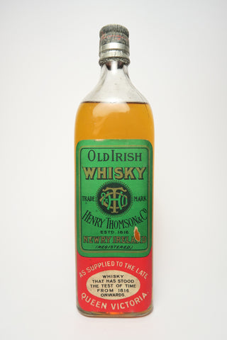 Henry Thomson & Co.'s Old Irish Whisky - 1910s (ABV Unknown, 75cl)