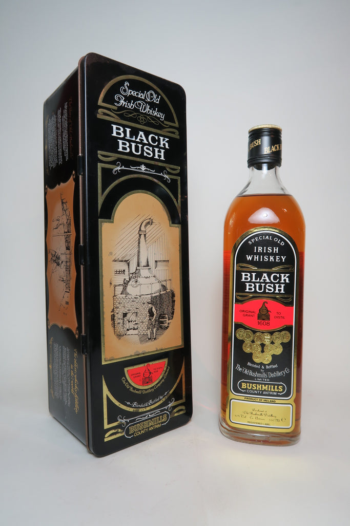 Bushmills Black Bush Special Old Blended Irish Whisky - 1980s (40%, 70cl)