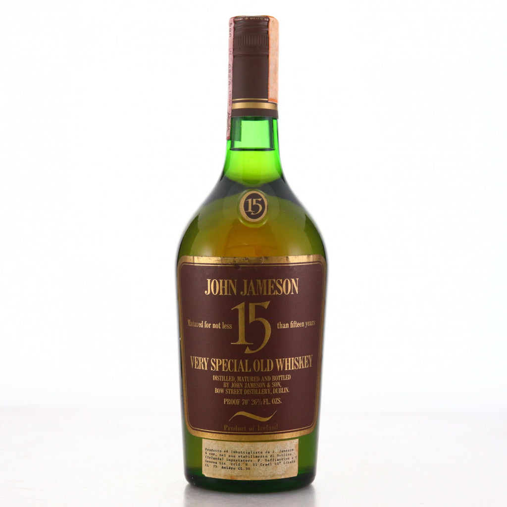 John Jameson 15YO Special Old Irish Whiskey - 1970s (40%, 75cl)