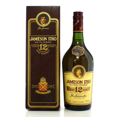 John Jameson 1780 Special Reserve 12YO Irish Whiskey - 1980s (43%, 75cl)