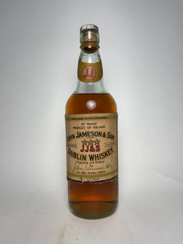 John Jameson & Son 7YO Dublin Whiskey - 1950s (40%, 75cl)