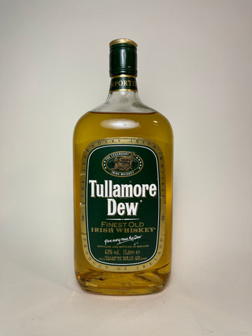 Tullamore Dew Finest Old Blended Irish Whiskey - 1980s (43%, 100cl)