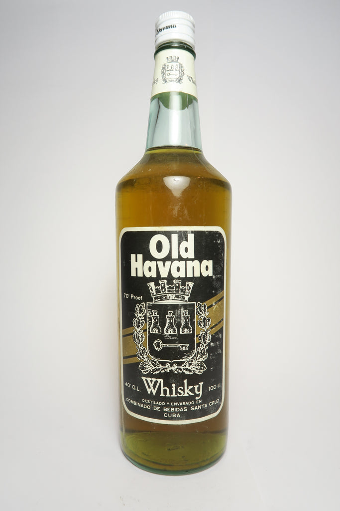 Old Havana Cuban Whisky - 1970s (40%, 100cl)