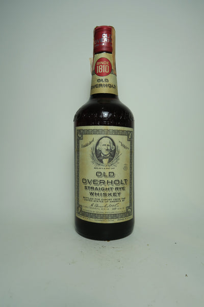 A. Overholt's Old Overholt Pennsylvania Straight Rye Whiskey - Bottled ...