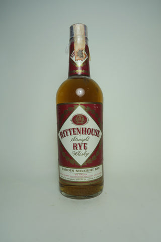 Continental Distilling Rittenhouse 5YO Straight Rye Whiskey - Distilled 1966 / Bottled 1971 (43%, 75cl)